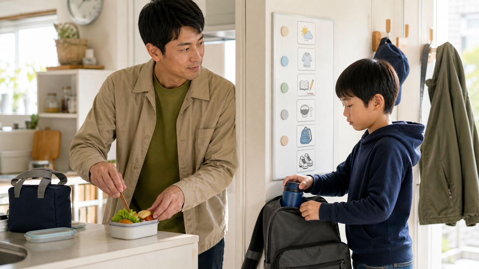 発達障害の子どもとの朝の準備を時短するコツ